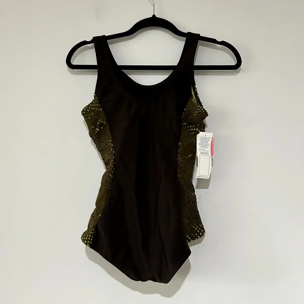 Seea Swim Free People Lilia Zait One Piece Swim Suit NWT Size S